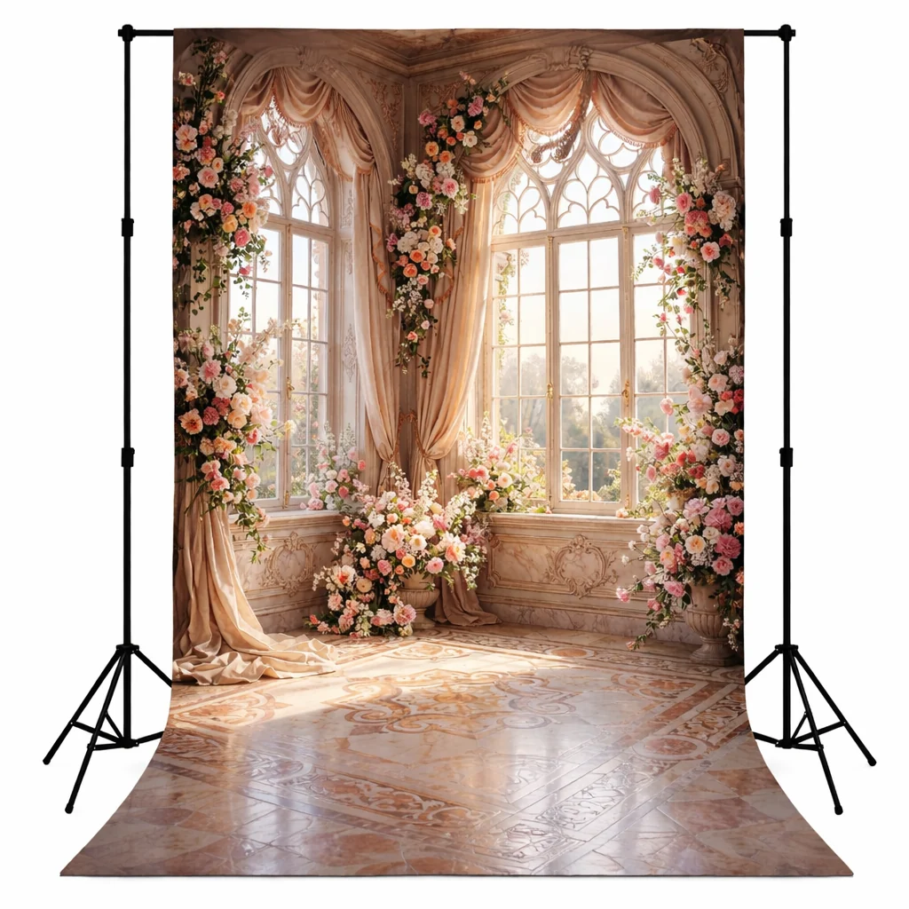 Cocoa Velvet Solid backdrop