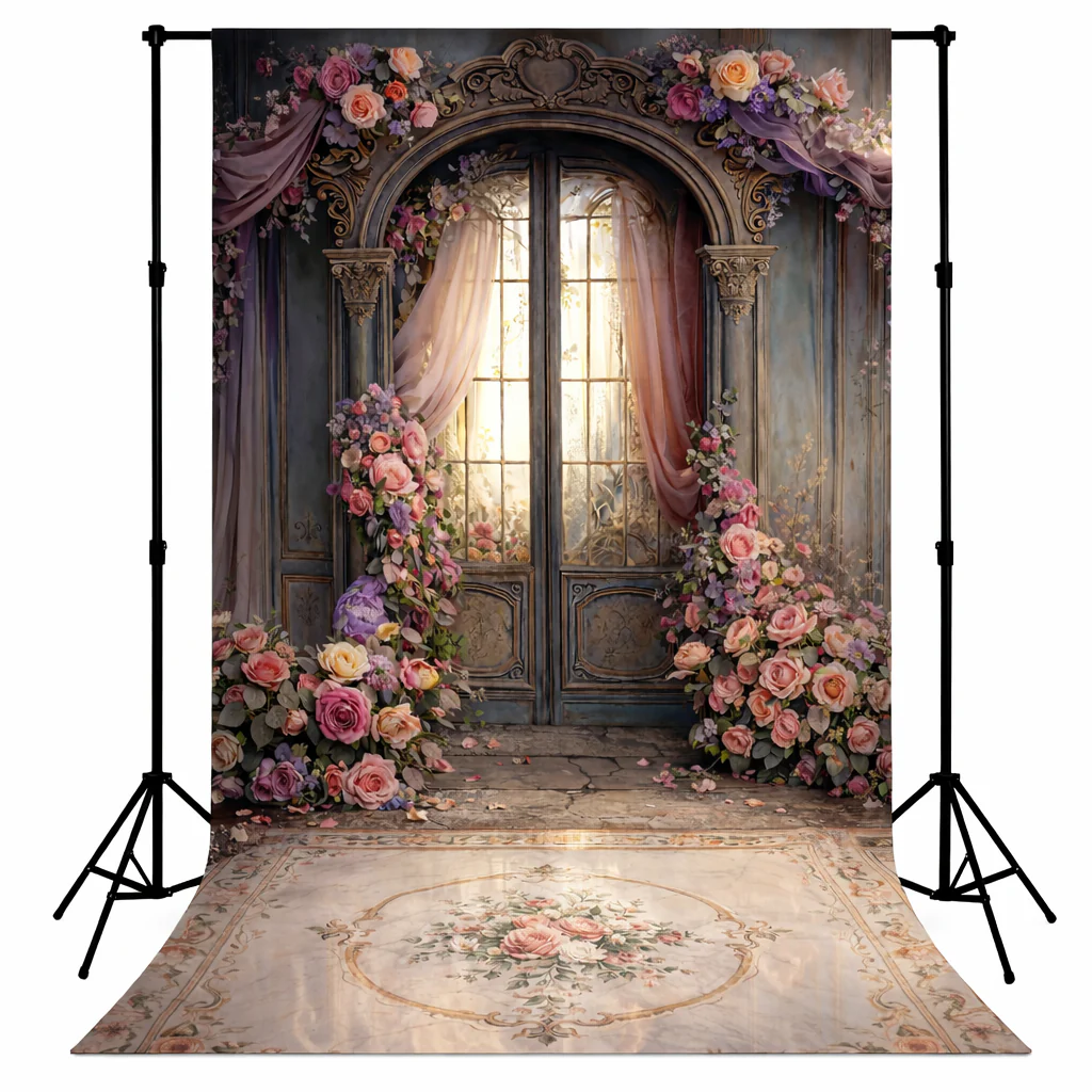 Cream Linen Solid backdrop